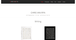 Desktop Screenshot of chrisvanryn.com